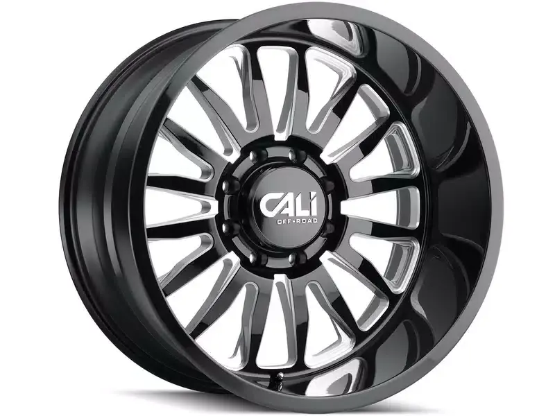 Latest Cali Offroad Milled Gloss Black Summit Wheel 9110-26436BM | RealTruck