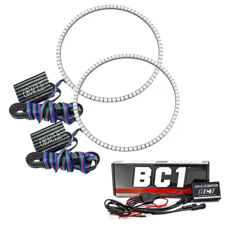Oracle Jeep Wrangler TJ 97-06 LED Waterproof Halo Kit - ColorSHIFT w/ BC1 Controller Big Sale