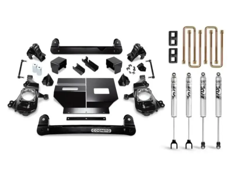 Cognito 20-24 Chevy/GMC Silverado/Sierra 2500/3500 HD 2WD/4WD 4in Std Lift Kit w/ Fox PS 2.0 IFP Deal