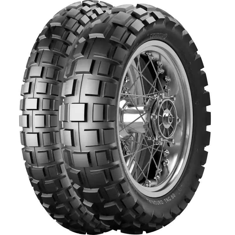 Premium Continental TKC 80 Twinduro M+S - 90/90-21 M/C 54T TL Front