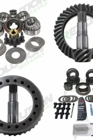Big Sale Revolution Gear JK Rubicon 5.13 Ratio Gear Package (D44-D44) with Timken Bearings - Rev-JK-Rub-513