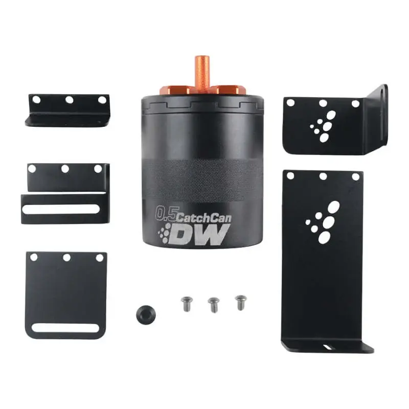 DeatschWerks 0.5 Liter Street Oil Catch Can Assembly Express Delivery