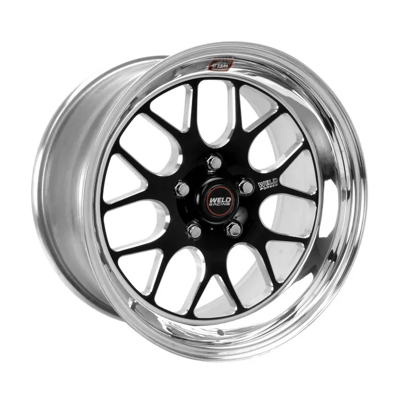 Top Pick Weld S77 17x10 / 5x4.5 BP / 7.4in. BS Black Wheel (Low Pad) - Non-Beadlock