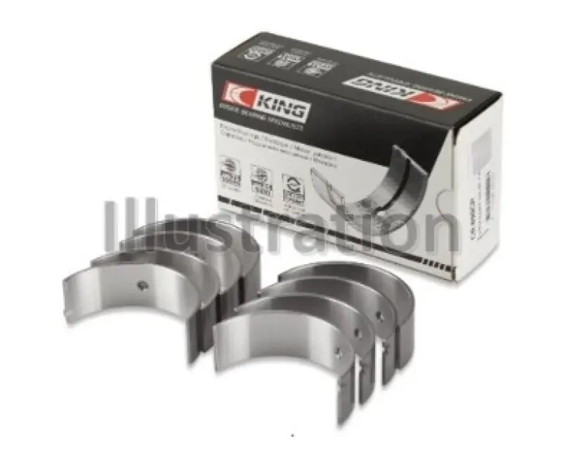 King Engine Bearings Saab B20/B20E/B202/Bz20 (Size +0.50mm) Connecting Rod Bearing Set Time-Limited