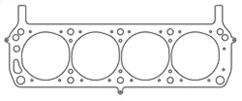 Cometic Ford 302/351W Windsor V8 .075in MLS Cylinder Head Gasket - 4.200in Bore - SVO/Yates - RHS Direct From Factory