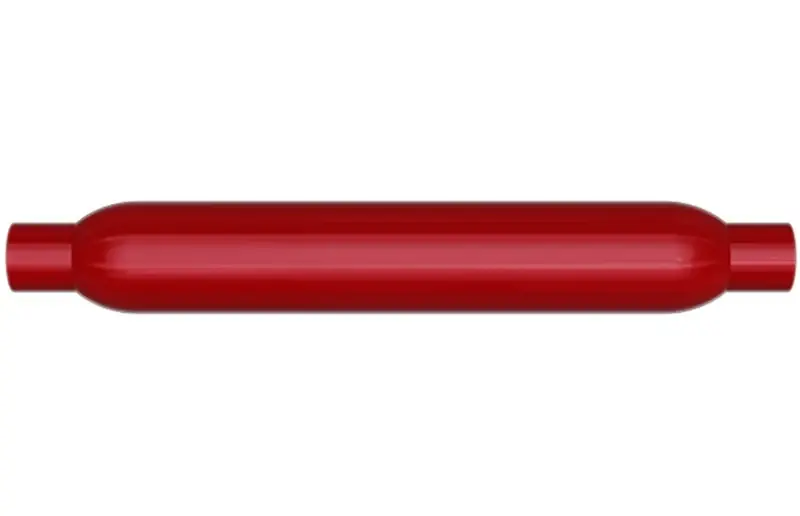 Best Choice MagnaFlow Muffler Red Pack Series Glasspack 3.5in Rd 12in Body Length 1.75in/1.75in Inlet/Outlet