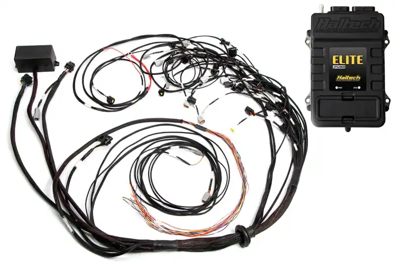 Limited Offer Haltech Elite 2500 Terminated Harness ECU Kit w/EV1 Injector Connectors