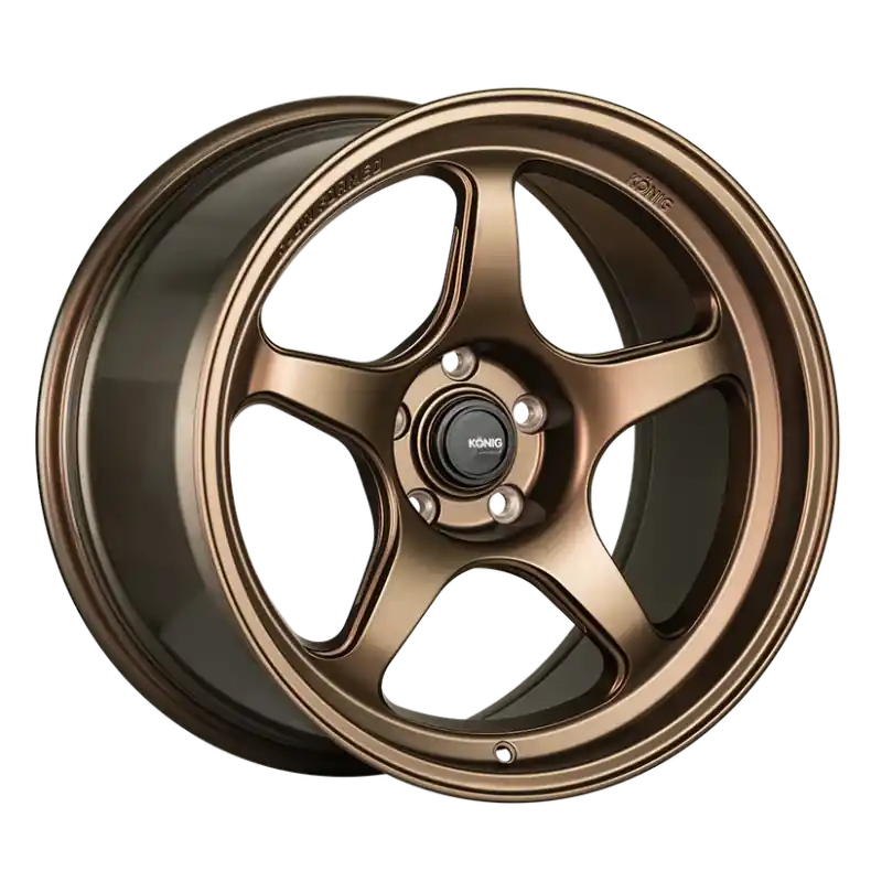 Konig Hyperspec 19x8.5A 5x114.3 ET42 Matte Bronze Wheel (Knurled Bead) Best Seller