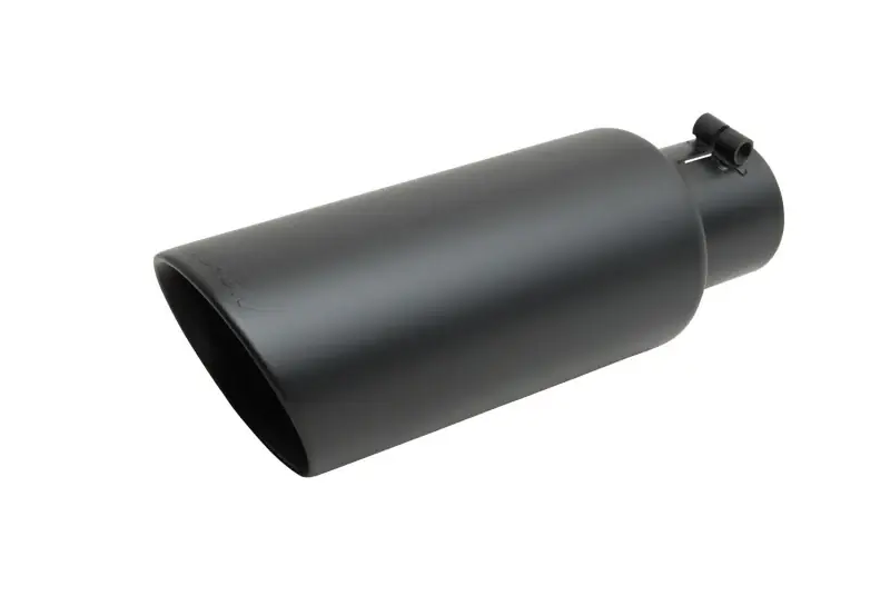 Factory Price Gibson Black Ceramic Rolled Edge Angle Exhaust Tip
