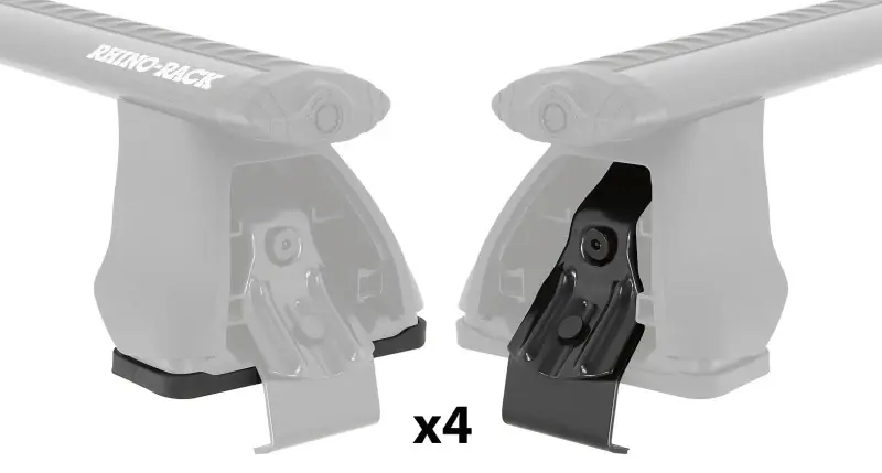 Top Rated Rhino-Rack 2500 Fitting Kit - 4 Pads/4 Clamps