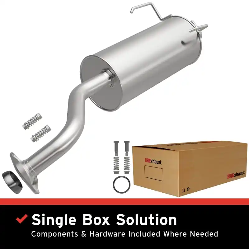 BRE Exhaust 02-04 CR-V 2.4L Muffler Kit Premium