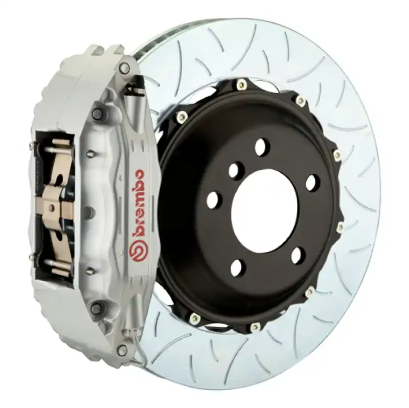 Price Cut Brembo 01-07 C-Class/Includ. AMG Front GT BBK 4 Pist Cast 2pc 355x32 2pc Rotor Slotted Type3-Silver