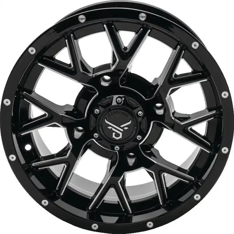 Certified QuadBoss Barbwire 15X7 - 4+3 - 4/156 - Milled