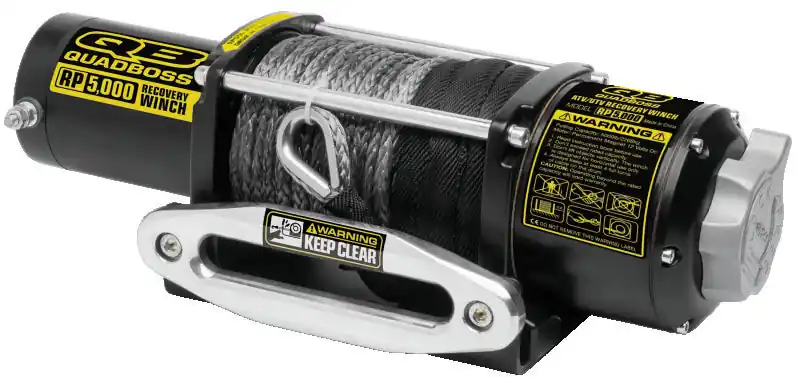 QuadBoss Winch 5000Lb W/ Synthetic Rope Deal