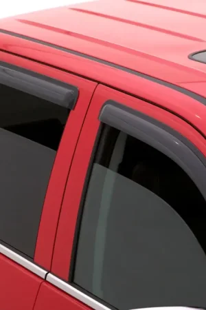 AVS 17-18 GMC Acadia Ventvisor Outside Mount Window Deflectors 4pc - Smoke Genuine