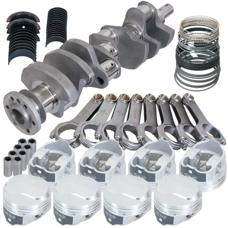 Fast Shipping Eagle Chevy 454 4.000in Crank 6.135in H-Beam 38cc Dome 4.250in Pistons Rotating Assembly