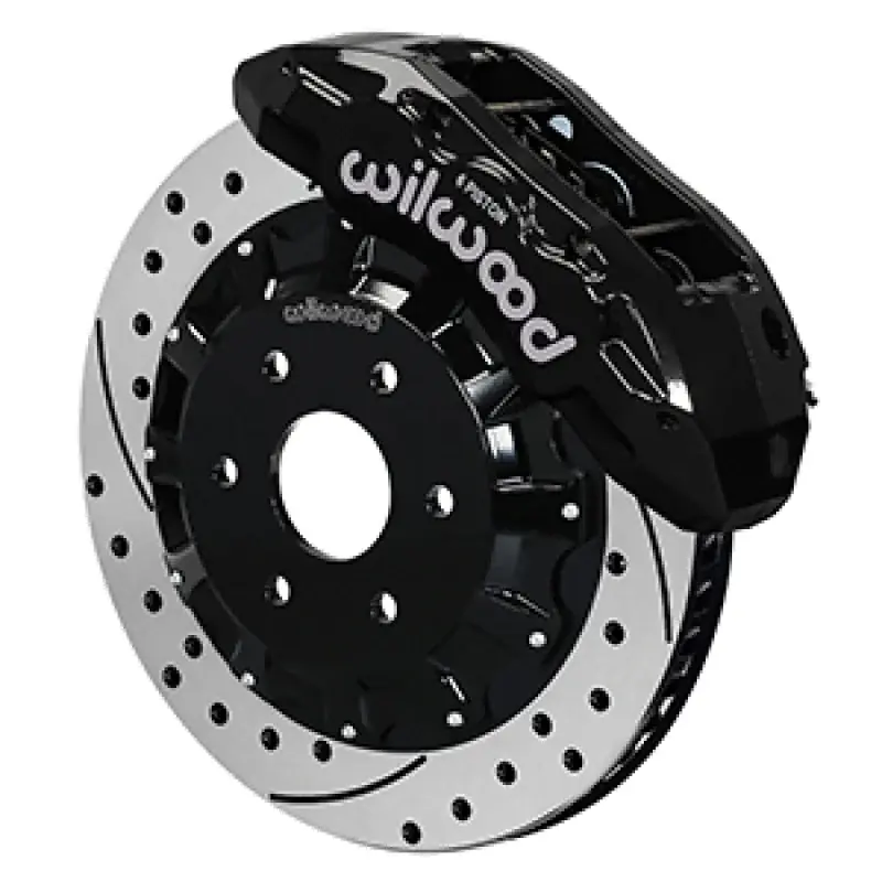 Reduced Price Wilwood TX6R Front Kit 16.00in Black 99-18 GM Truck/SUV 1500
