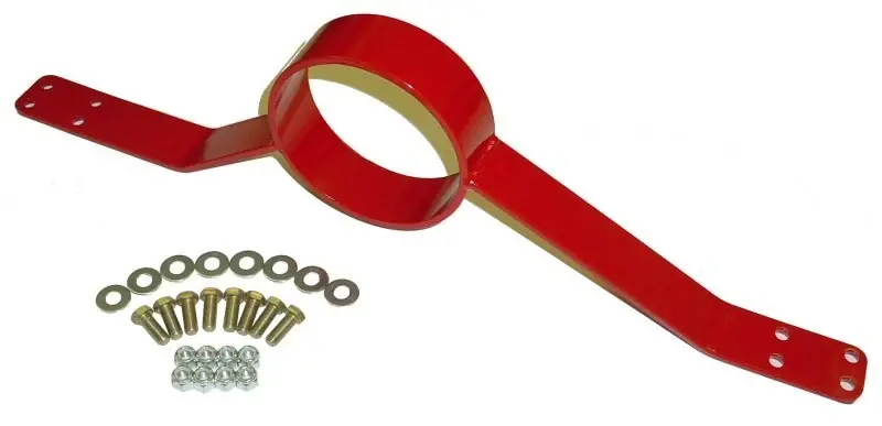 BMR 79-03 Fox Mustang Driveshaft Safety Loop - Red Buy Direct