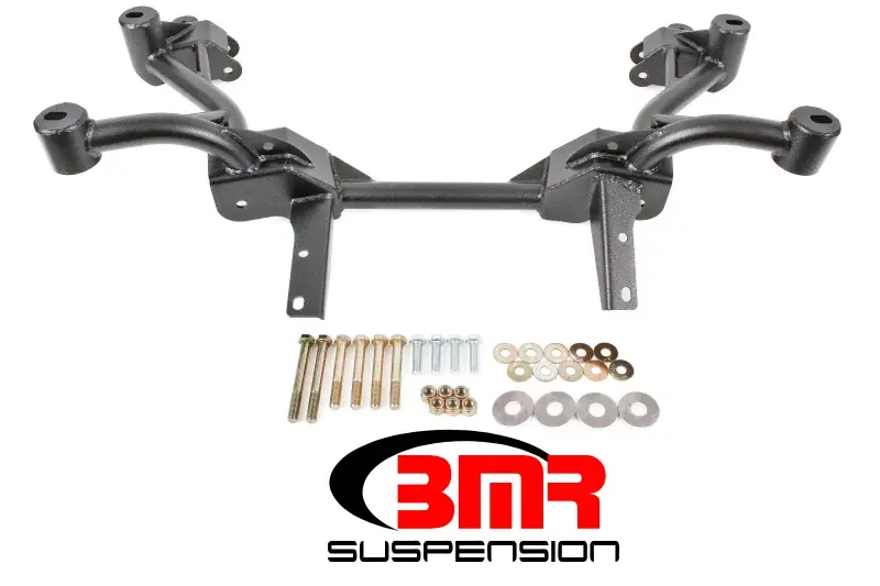 Free Shipping BMR 82-82 3rd Gen F-Body K-Member w/ No Motor Mounts and Pinto Rack Mounts - Black Hammertone