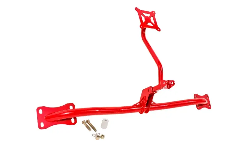BMR 05-14 S197 Mustang Bolt-On Parachute Mount - Red In Demand