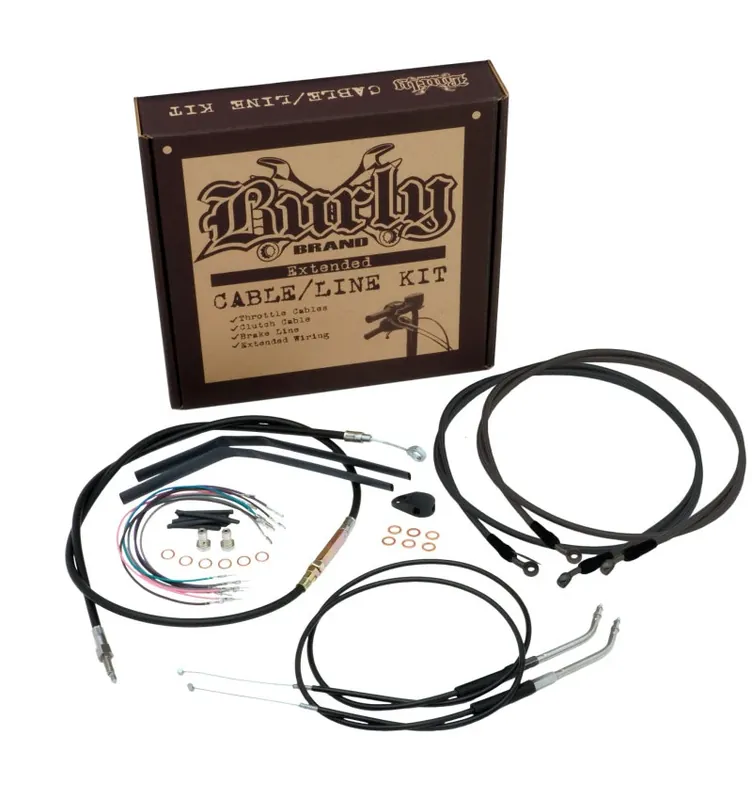 Must Have Burly Brand Control Kit 12in T-Bar - Black