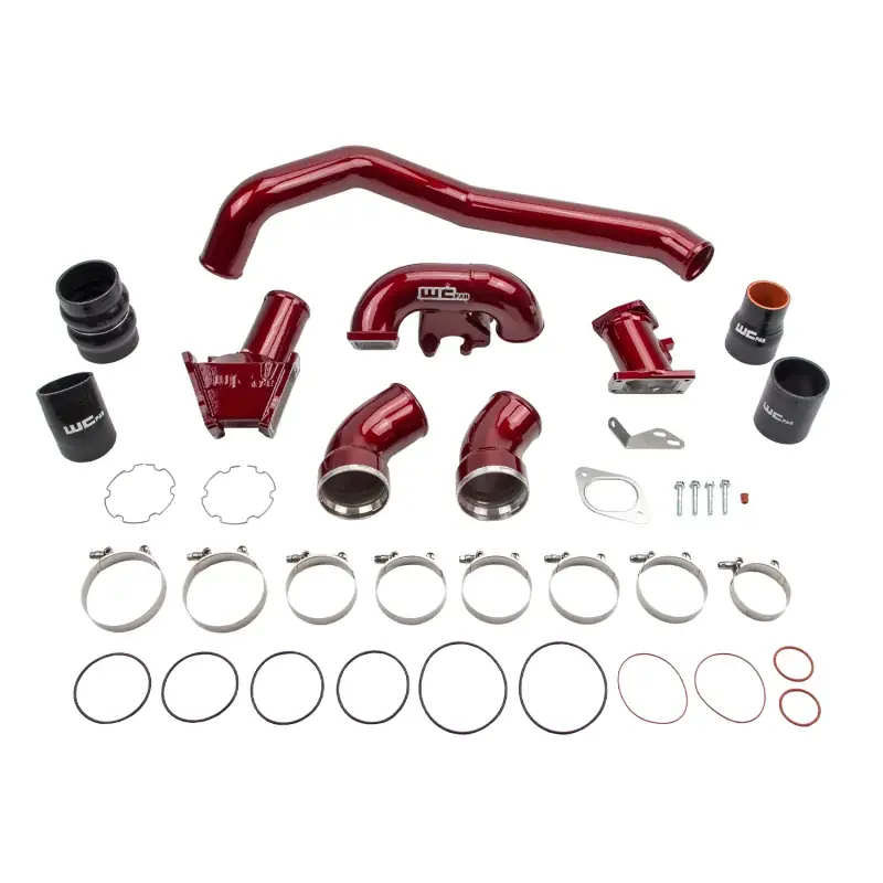 Mega Sale Wehrli 07.5-10 GMC/Chevrolet 6.6L Duramax Stage 1 High Flow Intake Bundle Kit - Gloss White