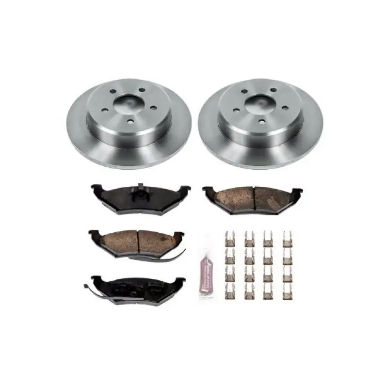 Power Stop 92-95 Ford Crown Victoria Rear Autospecialty Brake Kit Cheap