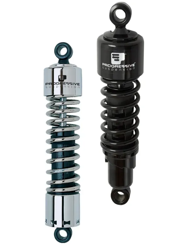 Shop Now Progressive Harley 412 Series Shocks 11.5in - Black