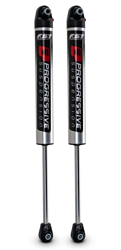 Free Returns Progressive 07-18 Wrangler (JK) STR 46 Series 2.0 Smooth Body Rear Shocks (Pair) - 1.5-3.0in