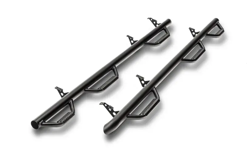 N-Fab Nerf Step 06-09 Dodge Ram 1500/2500/3500 Mega Cab 6.4ft Bed - Tex. Black - Bed Access - 3in Same Day Shipping