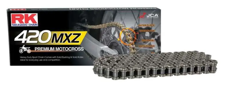 RK Chain 420MXZ-118L - Natural Reduced Price
