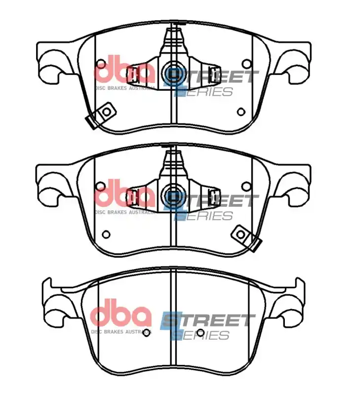 No Minimum Order DBA 2017+ Honda Accord Street Series Front Brake Pads
