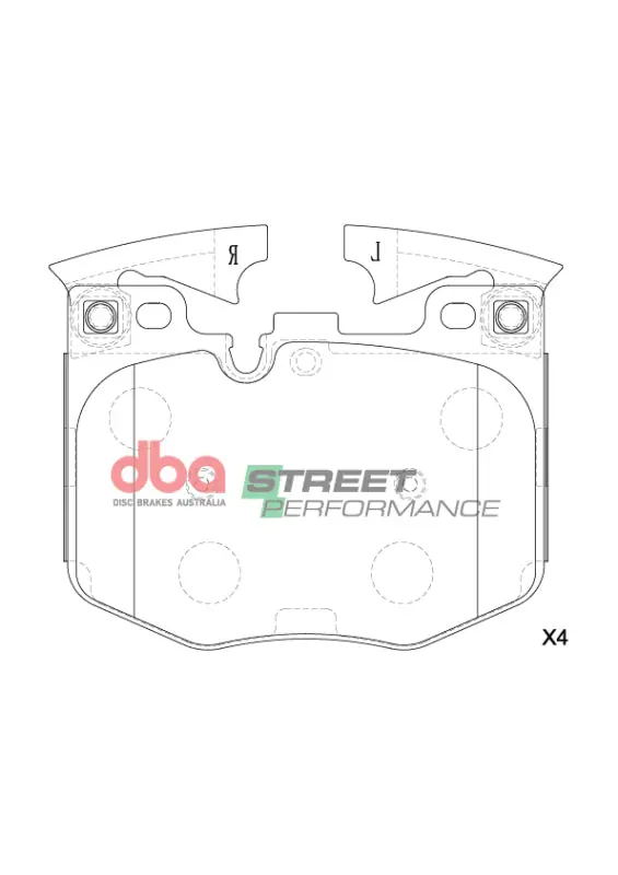 Express Delivery DBA 2023+ BMW 420i Msport SP Performance Front Brake Pads