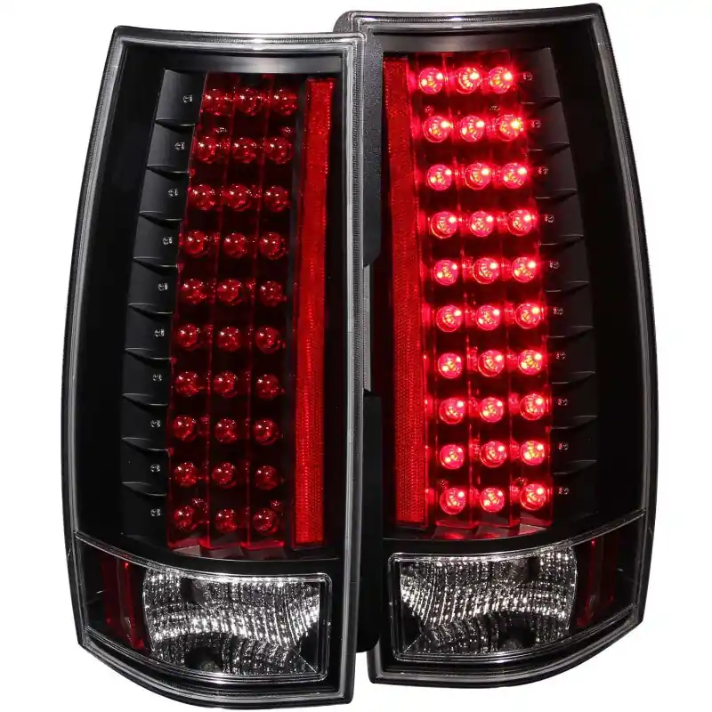 Crafted ANZO 2007-2013 Chevrolet Suburban LED Taillights Black
