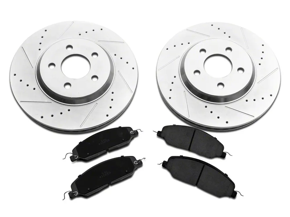 C&L Super Sport Brake Rotor and Pad Kit; Front No Minimum Order