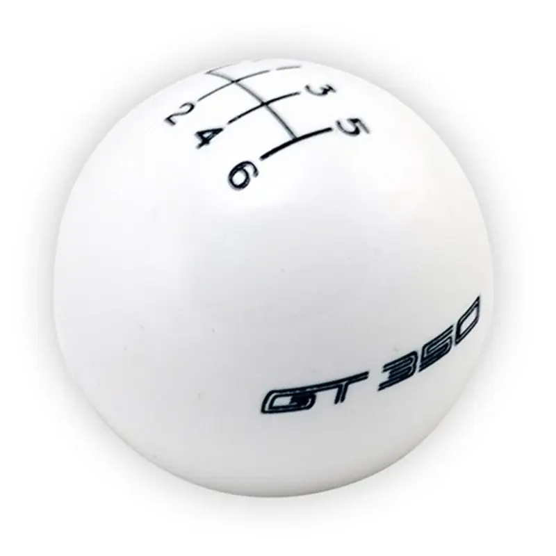 Special Discount Ford Racing 15-19 Mustang GT350 White 6-Speed Shift Knob