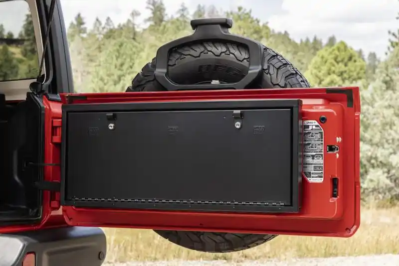 Tuffy Tailgate Lockbox W/ Keyed Lock For Jeep Wrangler Trending