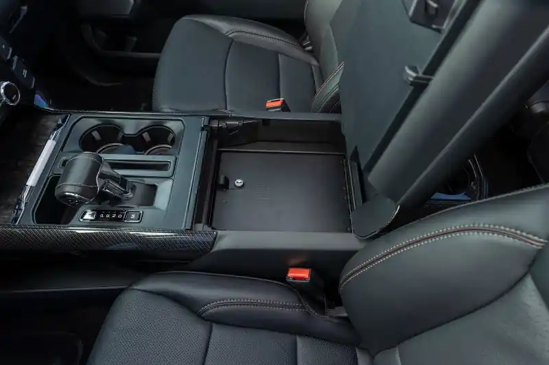 Tuffy Ford F150 Console Safe W/ Keyed Lock For W/ Flow Thru Console Buy Direct