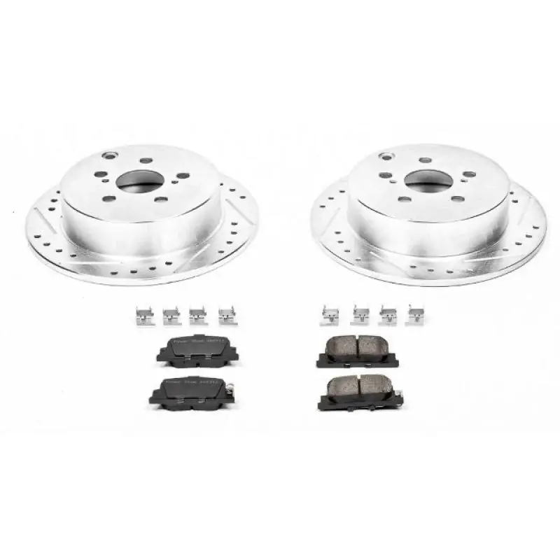 Hot Picks Power Stop 05-10 Scion tC Rear Z23 Evolution Sport Brake Kit — PMD Premier Motoring Development