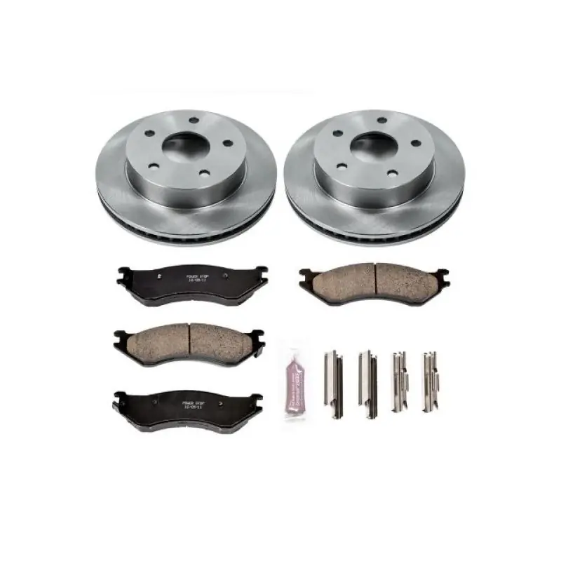 Power Stop 00-01 Dodge Ram 1500 Front Autospecialty Brake Kit — PMD Premier Motoring Development Warranty Included