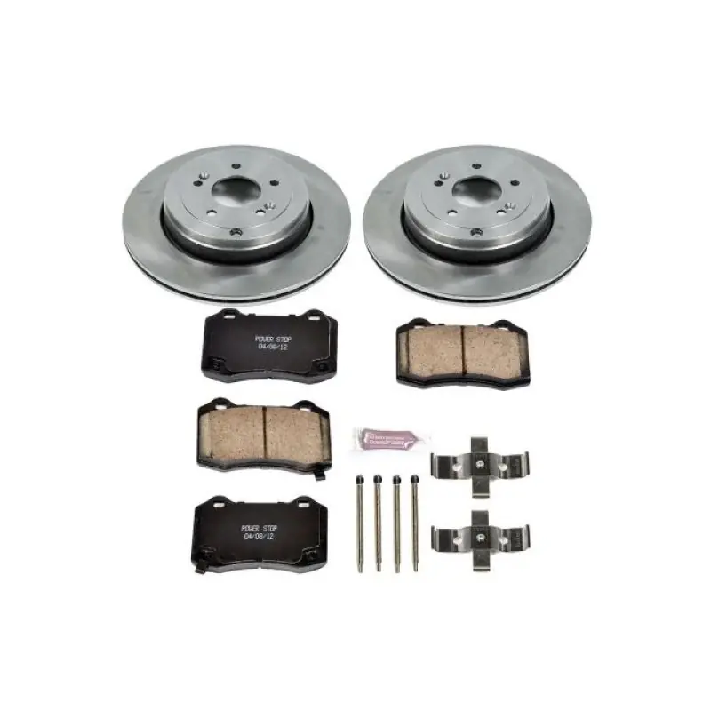 High Quality Power Stop 10-16 Hyundai Genesis Coupe Rear Autospecialty Brake Kit — PMD Premier Motoring Development