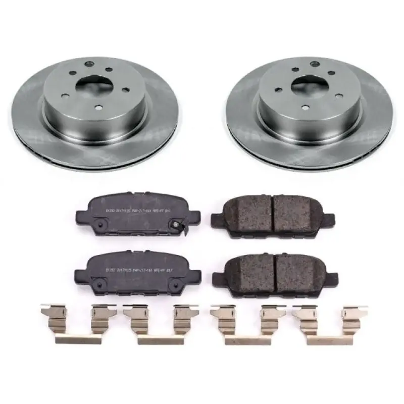 Weekend Sale Power Stop 18-19 Nissan 370Z Rear Autospecialty Brake Kit — PMD Premier Motoring Development