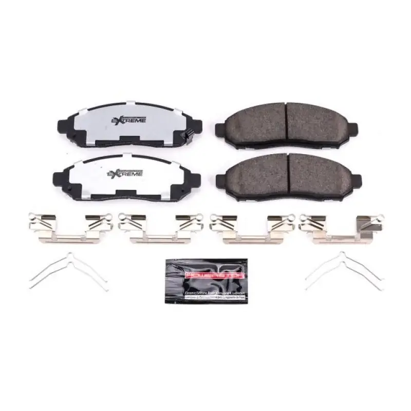 Power Stop 16-18 Chevrolet City Express Front Z36 Truck & Tow Brake Pa — PMD Premier Motoring Development Super Sale