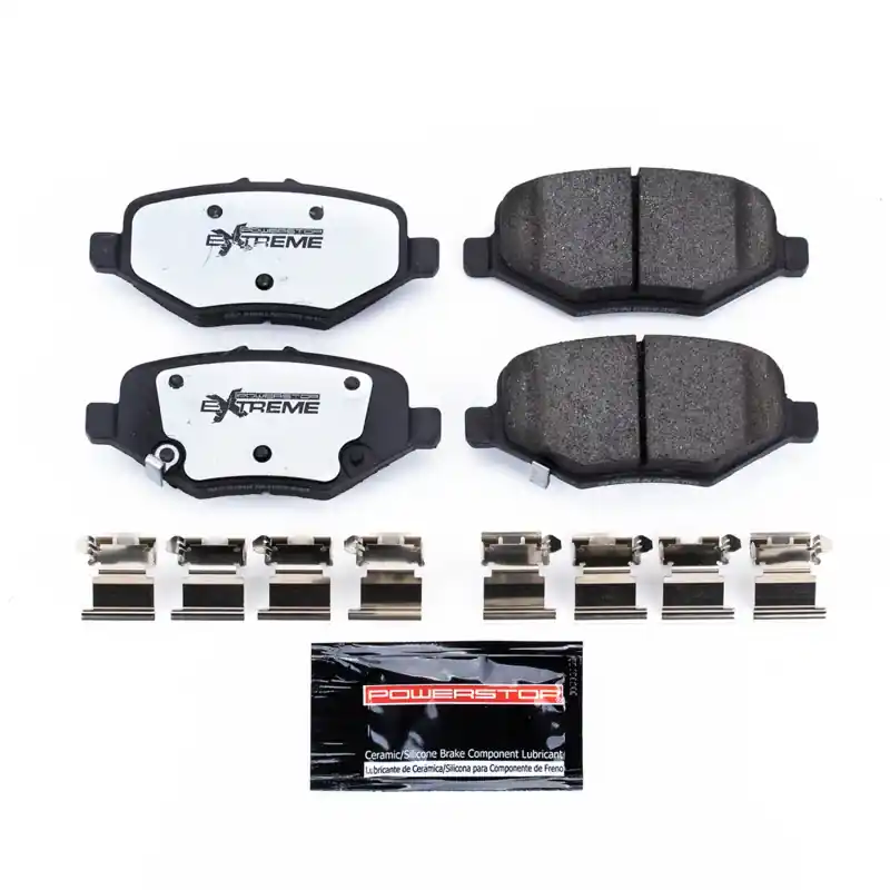 Special Offer Power Stop 13-16 Ford Explorer Rear Z36 Truck & Tow Brake Pads w/Hardw — PMD Premier Motoring Development