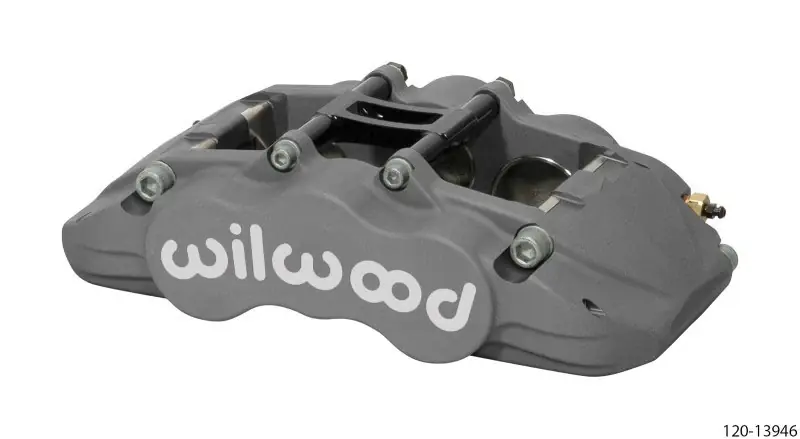 Viral Wilwood Caliper-GN6R-R/H-Black Ano (.80 Thk Pad) 1.75/1.38/1.38in Pist — PMD Premier Motoring Development