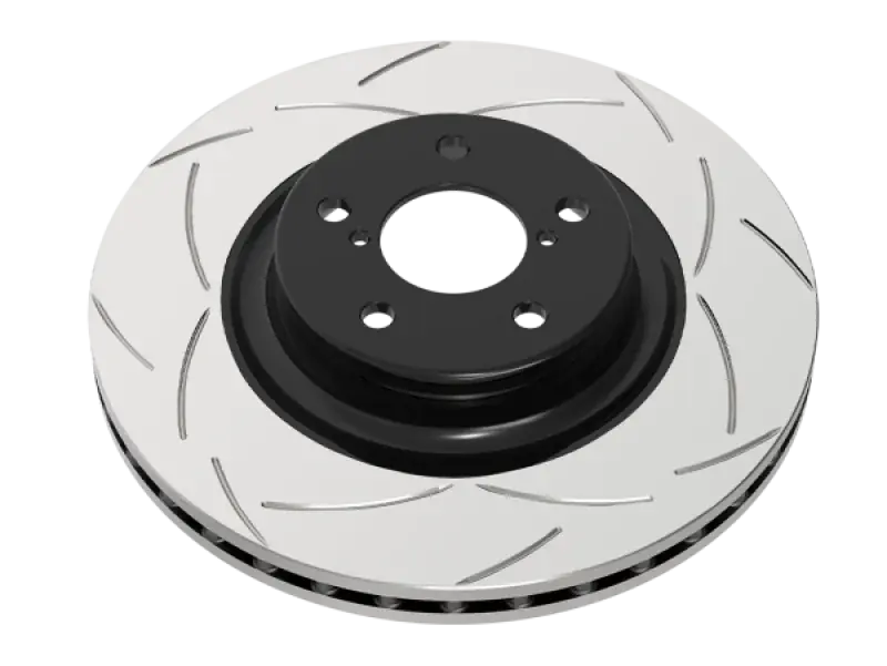Clearance DBA 08-15 Mitsubishi EVO X Street T2 Slotted Rear Brake Rotor — PMD Premier Motoring Development