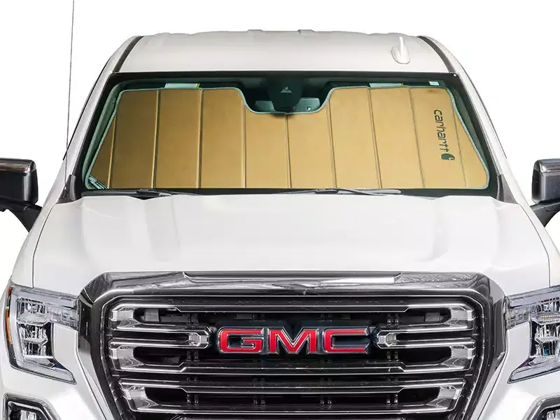 Genuine Covercraft Carhartt Custom Windshield Sun Shade UVC11919BN | RealTruck