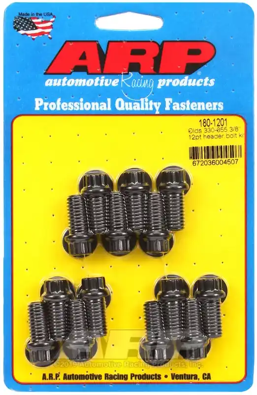 ARP Olds 330-355 3/8in 12pt header bolt kit — PMD Premier Motoring Development Buy Direct