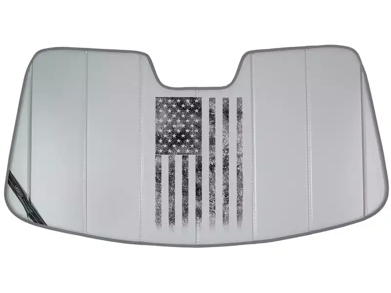 Premium Covercraft American Flag Sun Shade UVD11788SVUVD004 | RealTruck