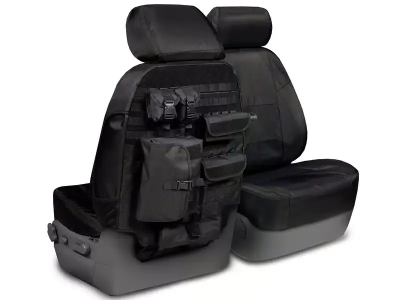 Same Day Shipping Coverking Ballistic Tactical Seat Covers CTSC1E1DG7475T | RealTruck